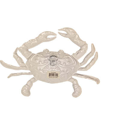 Metal Crab Artwork 12 Inches Wide Metal Cut-Out Design Wall Crab